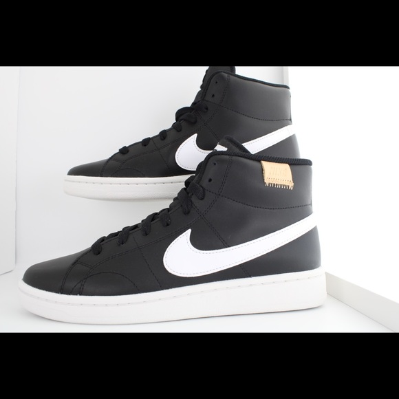 Nike Court Royale 2 Mid Black/White CT1725-001 - Picture 1 of 8